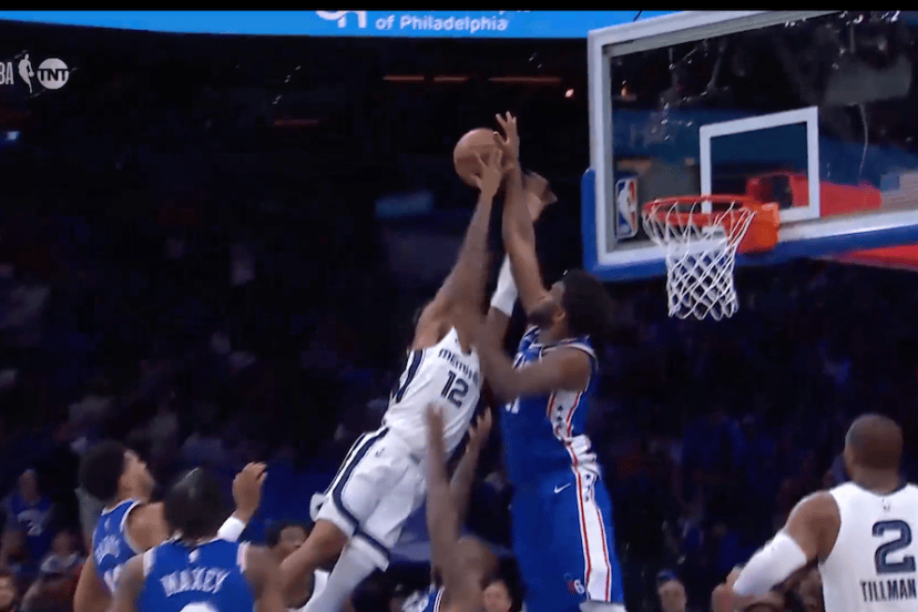 Embiid stoppata Morant