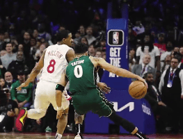 Jayson Tatum at No.1 in NBA Top 10 Plays of the night