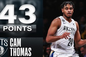 Brooklyn, Cam Thomas da record