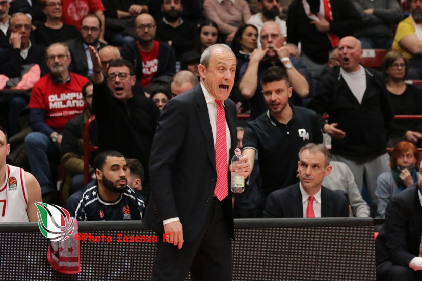 Ettore Messina EA7 Emporio Armani Milano - Olympiakos Pitaeus