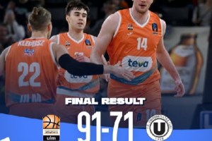 Ulm passeggia con il Cluj-Napoca e chiude in classifica al terzo posto