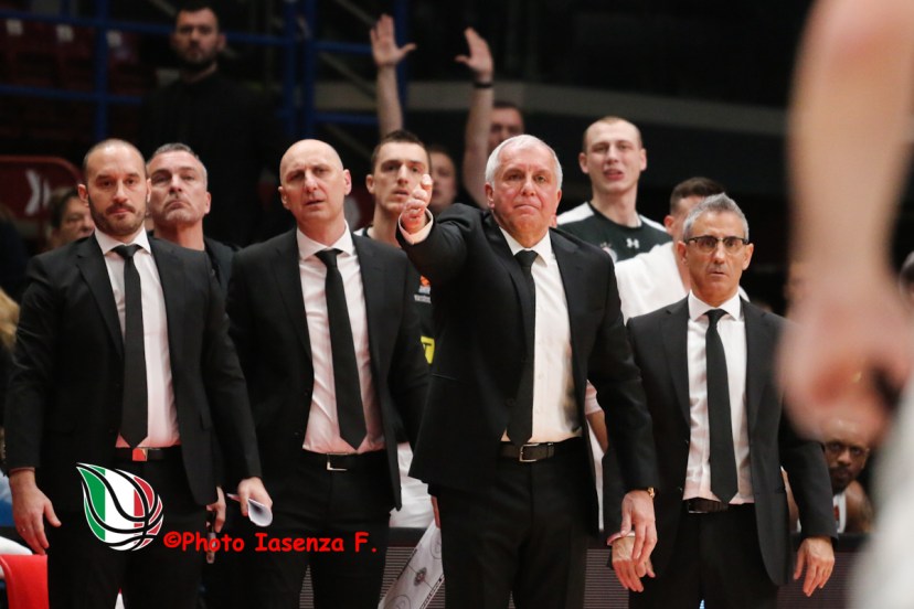 Zeljko Obradovic EA7 Emporio Armani Milano - Parizan