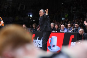 Virtus, Scariolo: “Tanti errori nel primo tempo”