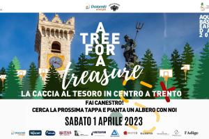 Presentato “A Tree for a Treasure”: l’Aquila Basket Earth Day l’1 aprile coinvolge tutta la città