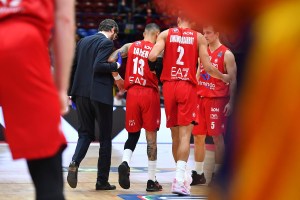 Olimpia Milano, distorsione alla caviglia per Shabazz Napier