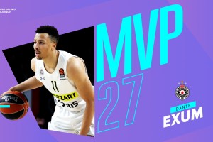 Turkish Airlines EuroLeague RS – Round 27 MVP: Dante Exum, Partizan Mozzart Bet Belgrade