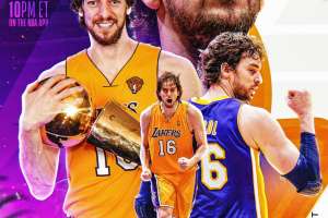 Lakers, questa notte il ritiro della maglia di Pau Gasol