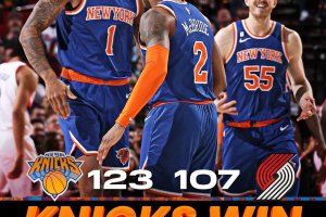 Rimonta Knicks con Portland, 26 per Quickley