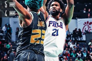 Embiid dominante, 76ers corsari sul campo degli Hornets
