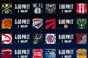 Otto le gare NBA. Si parte alle 20.30 a Denver e Phoenix