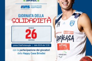 Domenica 26 marzo la ‘Giornata della Solidarietà 2023’ con Avis Comunale di Brindisi & Soavegel