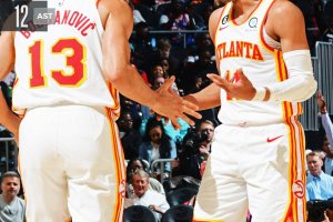 Atlanta allunga nel secondo tempo con Bogdanovic, Pistons ancora ko