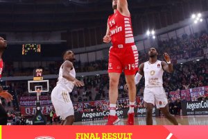 L’Olympiacos gioca da prima della classe, dominata la sfida con l’ASVEL