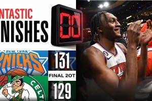Celtics-Knicks, sfida spettacolo e doppio overtime