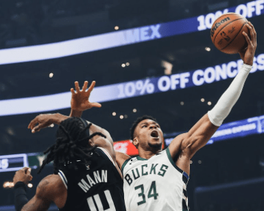 Antetokounmpo tiro da 3