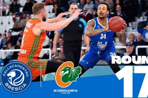 Eurocup, gli highlights di Germani Brescia-Cedevita Olimpija Lubiana