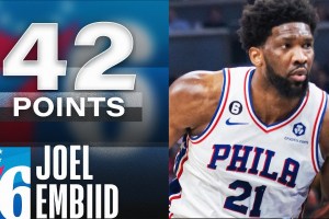 Philadelphia 76ers, la notte di Joel Embiid
