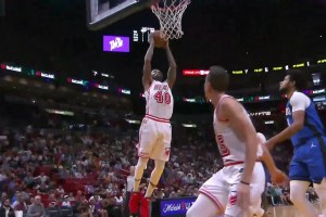 Miami, Haslem da spettacolo nell’ultima partita in carriera