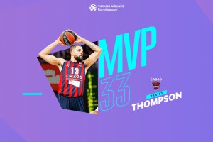 Euroleague Round 33 MVP: Darius Thompson