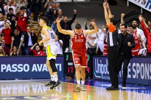 Trieste, Stefano Bossi alla miglior partita in Serie A