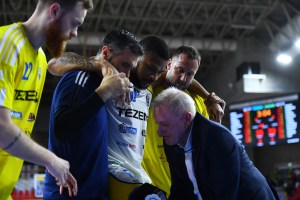 Scaligera Verona, rottura del tendine rotuleo per Taylor Smith
