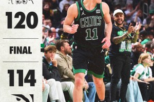 Pritchard guida Boston al successo su Atlanta
