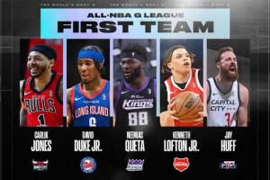 G League, annunciati i quintetti ideali della stagione