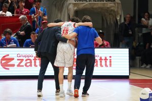 Pallacanestro Reggiana, stagione finita per Michele Vitali