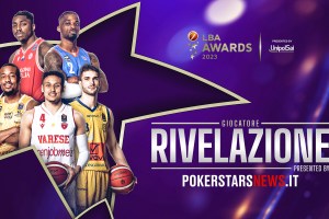 LBA Awards 2023, i candidati al premio GIOCATORE RIVELAZIONE DELL’ANNO