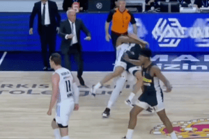 Rissa Real Madrid-Partizan, il terribile gesto di Yabusele