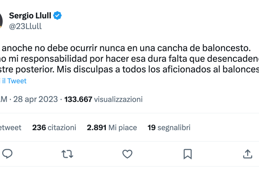 Scuse Sergio Llull