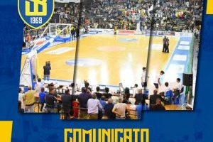 Nota sui fatti del post-gara Givova Scafati-Happy Casa Brindisi