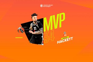 Euroleague Round 34 MVP: Daniel Hackett