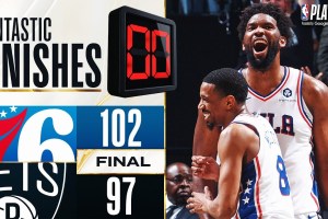 I 76ers dicono 3-0 con i Nets: il tesissimo finale