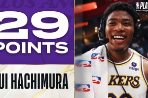 Los Angeles Lakers, la notte da 29 di Rui Hachimura