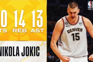 Nikola Jokic, un’altra tripla doppia per chiudere la serie con i Lakers