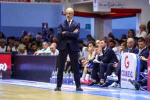 Brindisi, Vitucci: “Partita seria, godiamoci i Playoffs”