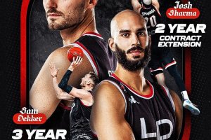 Sam Dekker and Josh Sharma sign multi-year extensions with London Lions