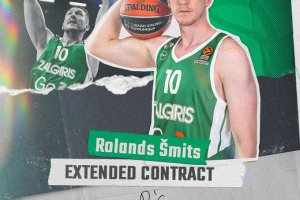 Rolands Smits signs multi-year contract extension with Zalgiris Kaunas