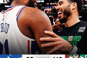 Boston Celtics in finale a Est: dominio sui 76ers grazie a un Tatum da record