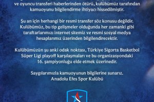 Anadolu Efes Denies Agreement with Coach Erdem Can