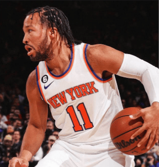 jalen brunson knicks playoff