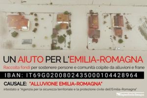 Un aiuto per l’Emilia-Romagna”, al via la raccolta fondi per l’emergenza alluvione