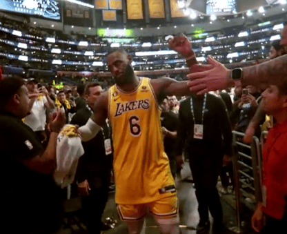 LeBron James lakers
