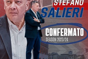 L’Assigeco rinnova la fiducia a coach Salieri: avanti nel segno della continuità