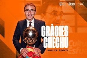 Chechu Mulero ends his 19-year stage at Valencia Basket