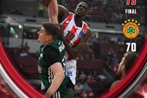 Olympiacos, sali e scendi con il Panathinaikos, ma gara-1 è “reds”