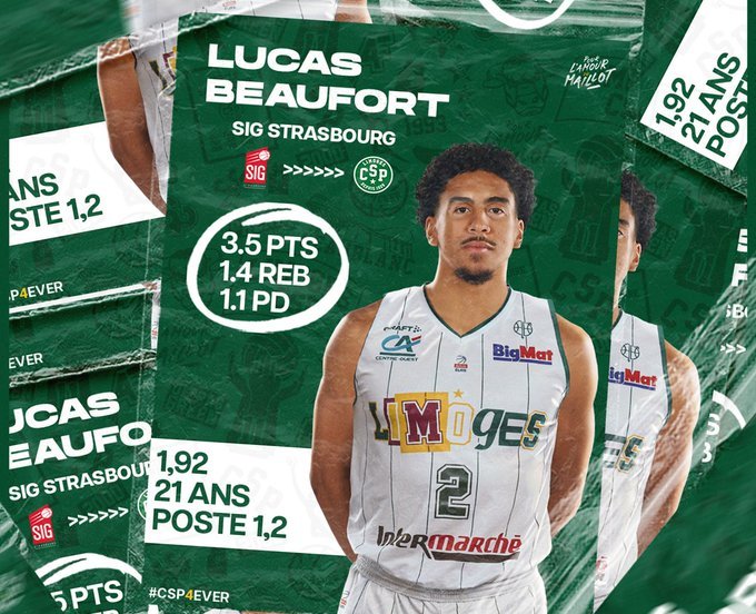 Lucas Beaufort Limoges