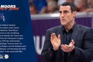 Telekom Baskets Bonn affida la panchina a Roel Moors e firma Pape, Koch, Kirkwood e Turudic