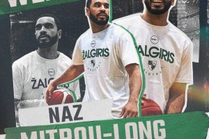 Naz Mitrou-Long, accordo 1+1 con lo Zalgiris Kaunas